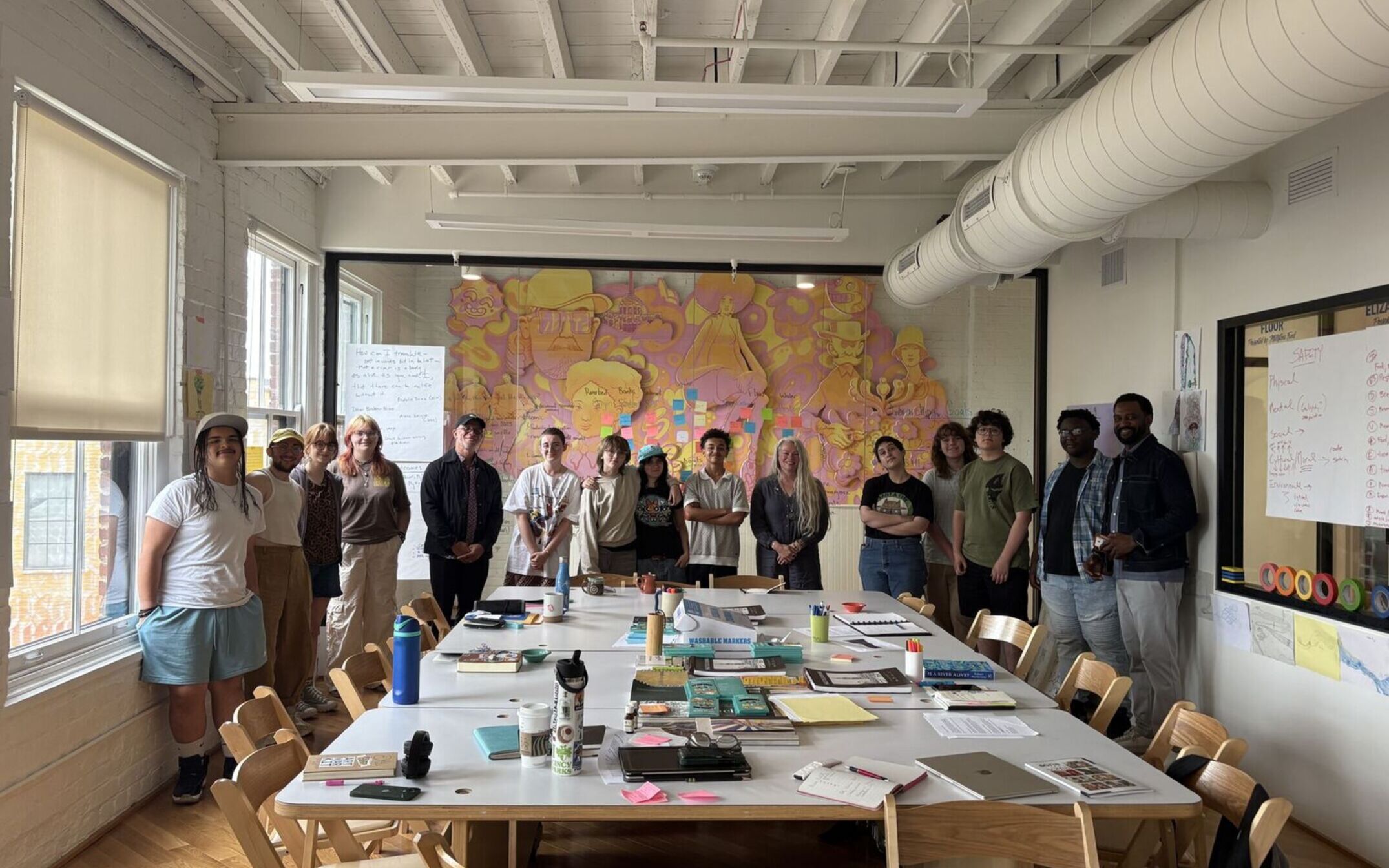 youth apprentices with adult mentors